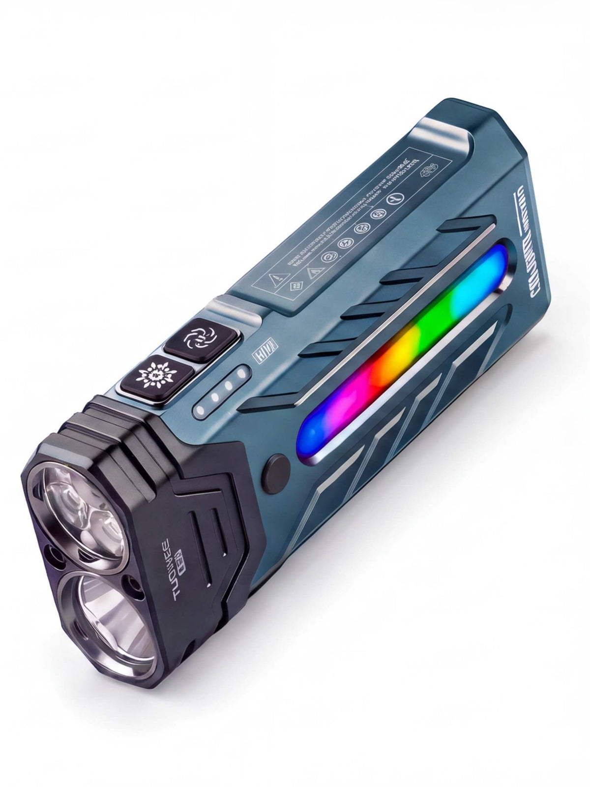 Rechargeable Magnetic Triple-Light Work Flashlight