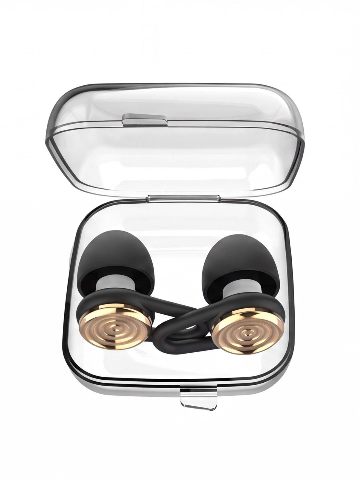 Reusable Silicone Noise-Reducing Earplugs with Multi-Size Tips