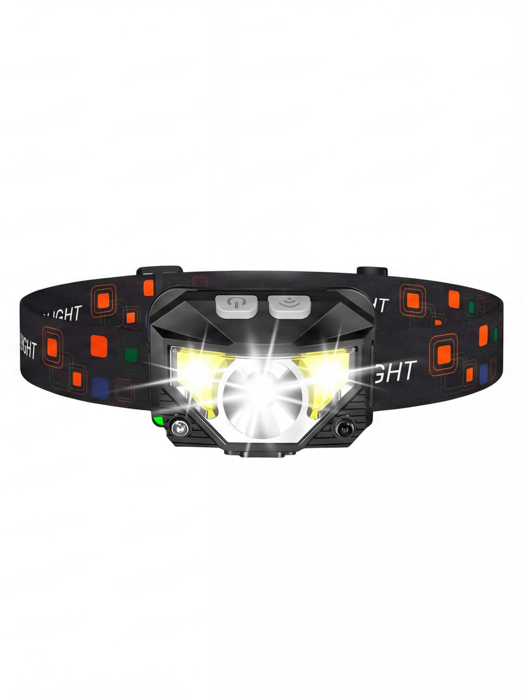 Rechargeable Motion Sensor Work Headlamp with 8 Modes