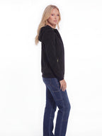 Full-Zip Hooded Work Sweatshirt with Zippered Pockets
