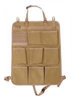 Work Truck Seat-Back Organizer with Attachment Webbing