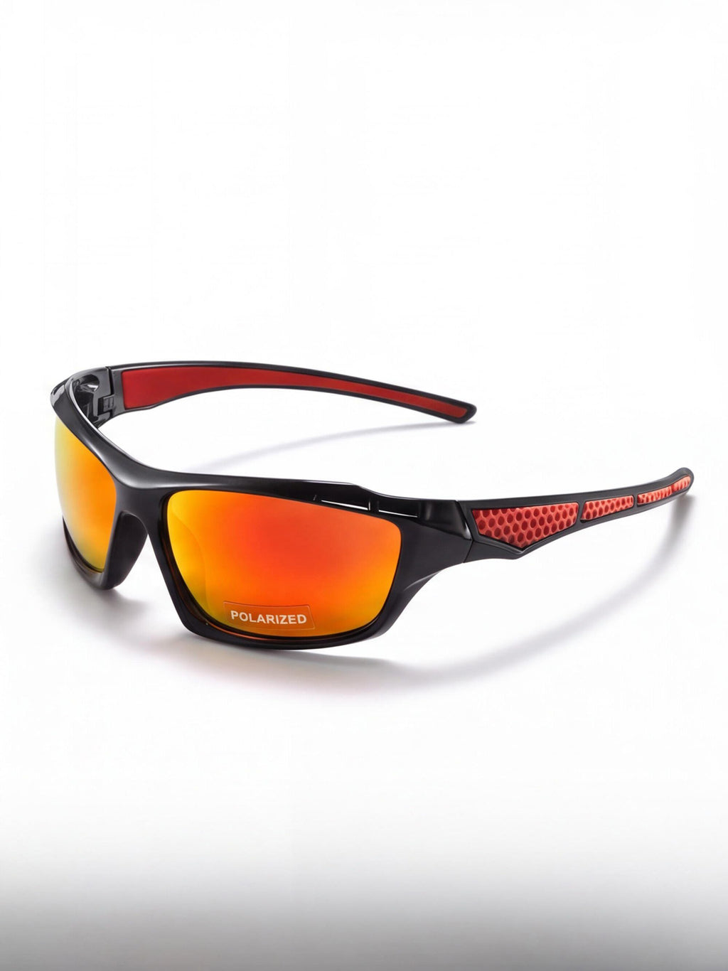 Polarized Mirrored Wraparound Work Sunglasses for Bright Sun