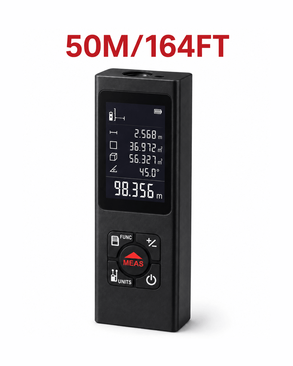 Multi-Function Laser Distance Meter with Cross Laser