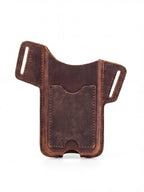 Nubuck Leather Work Phone Belt Holster