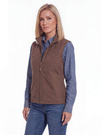 Sleeveless Zip Work Vest with Pockets