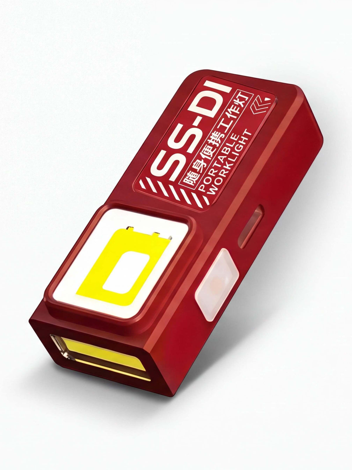 Rechargeable Magnetic Clip-On COB Pocket Work Light