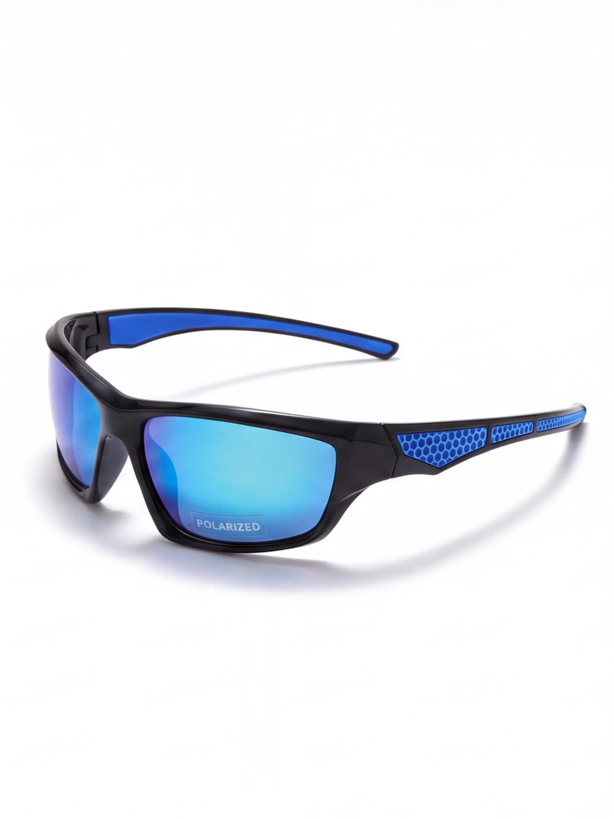 Polarized Mirrored Wraparound Work Sunglasses for Bright Sun
