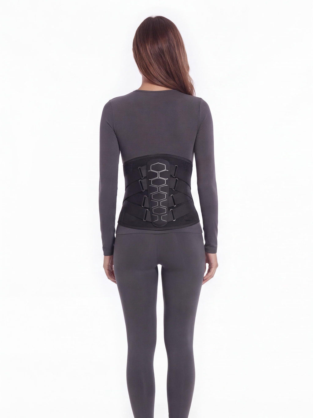 Six-Stay Adjustable Lumbar Support Belt