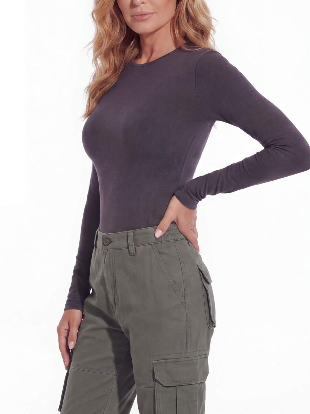 Unisex Large-Pocket Loose-Fit Cargo Work Pants