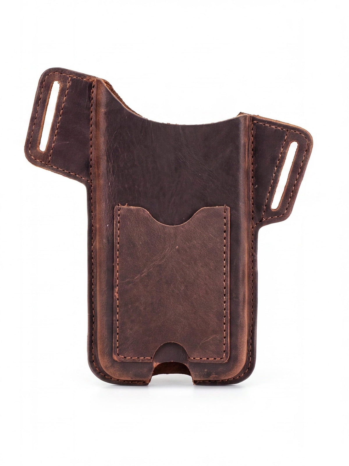 Nubuck Leather Work Phone Belt Holster