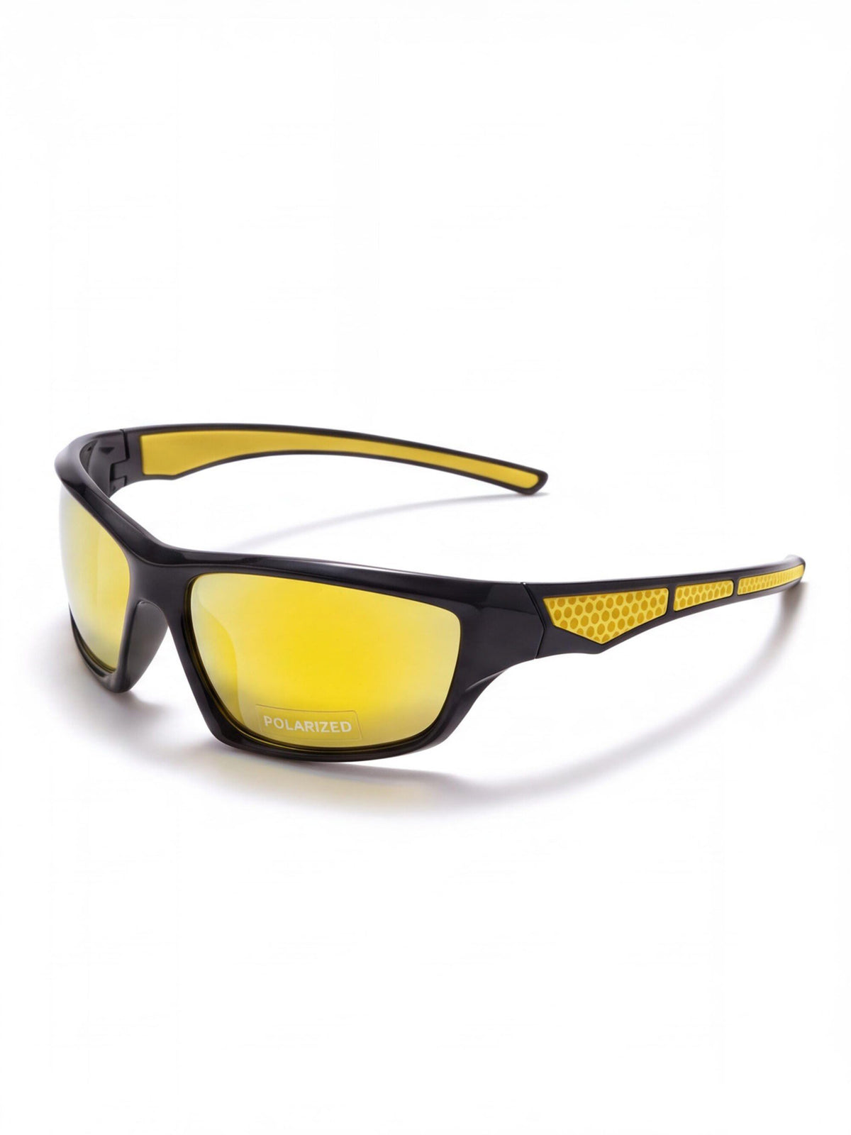 Polarized Mirrored Wraparound Work Sunglasses for Bright Sun