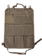Work Truck Seat-Back Organizer with Attachment Webbing