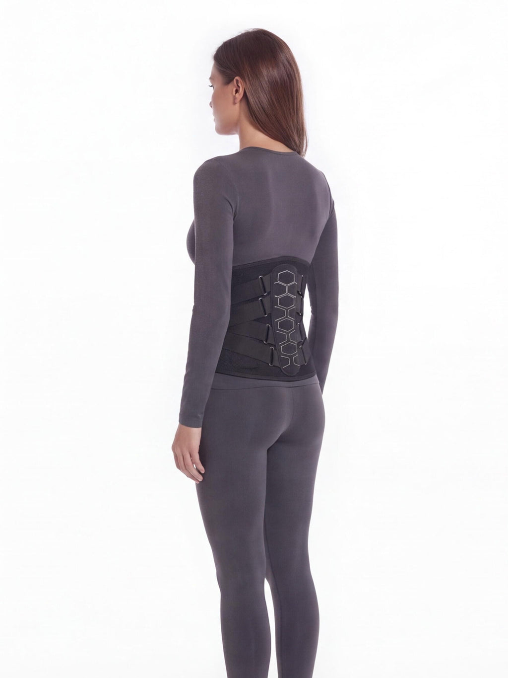 Six-Stay Adjustable Lumbar Support Belt