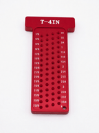 Aluminum T-Square Scribing Ruler with Indexed Marking Holes