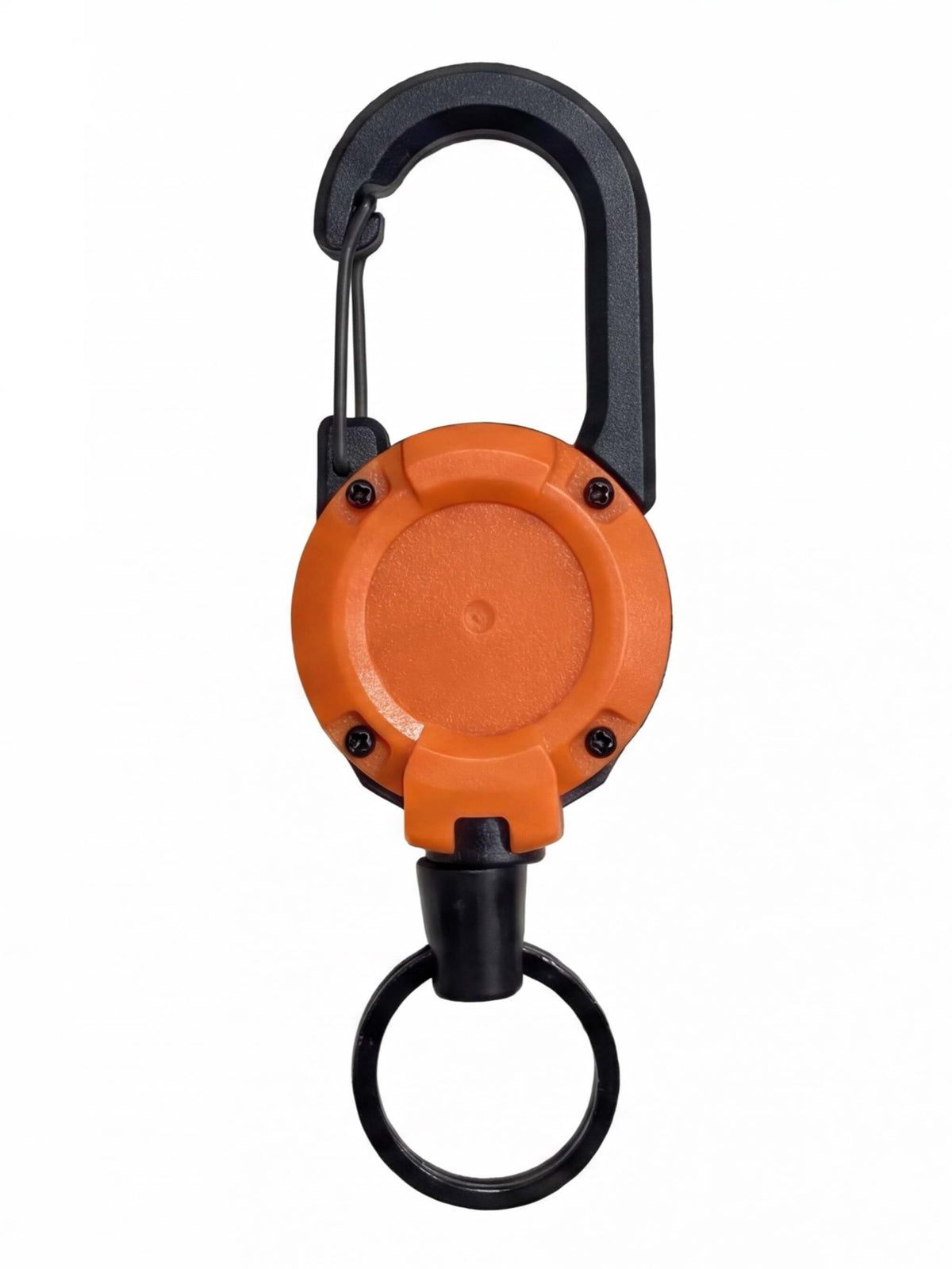 Retractable Work Key Reel with Steel Cable & Carabiner