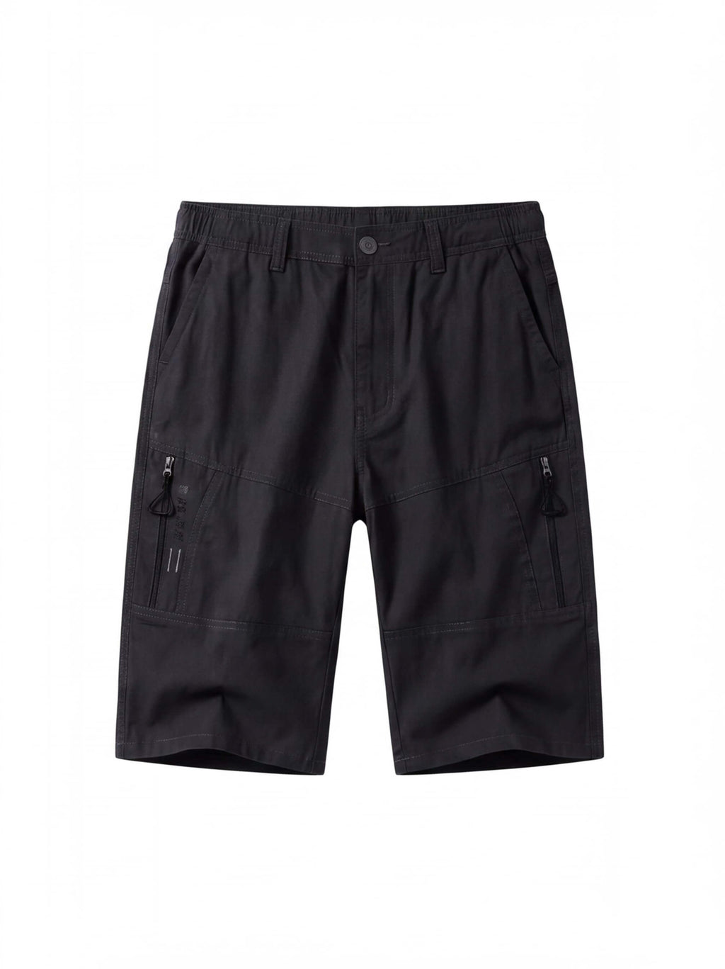 Cargo Work Shorts with Zipper Pocket