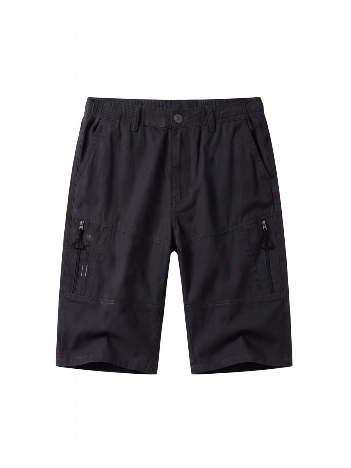 Cargo Work Shorts with Zipper Pocket