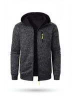 Full-Zip Hooded Work Sweatshirt with Zippered Pockets