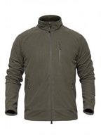 Lightweight Grid Fleece Work Jacket for Cold Weather