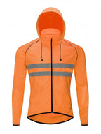 Lightweight Reflective Waterproof Windbreaker Work Jacket