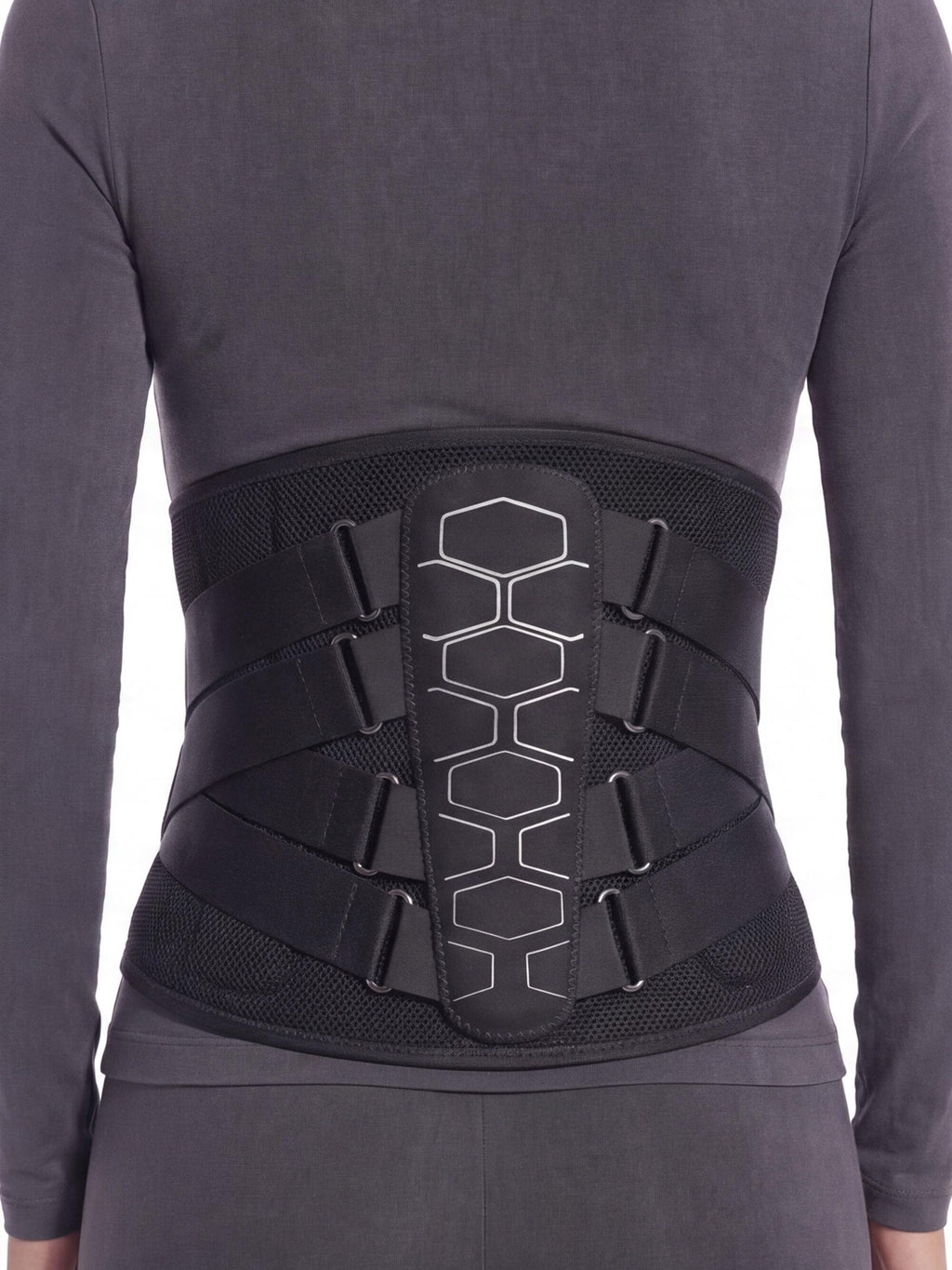 Six-Stay Adjustable Lumbar Support Belt