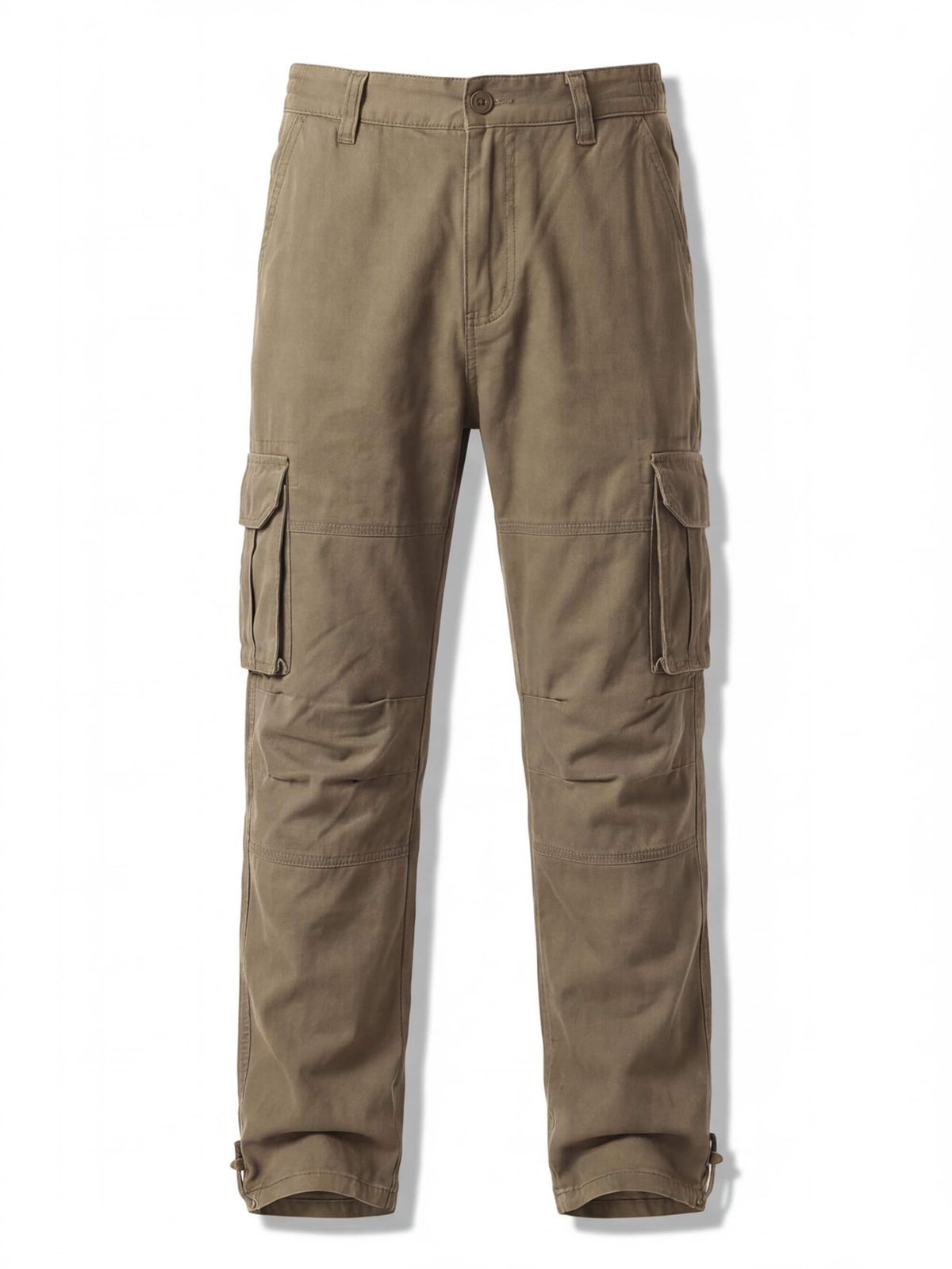 Unisex Large-Pocket Loose-Fit Cargo Work Pants