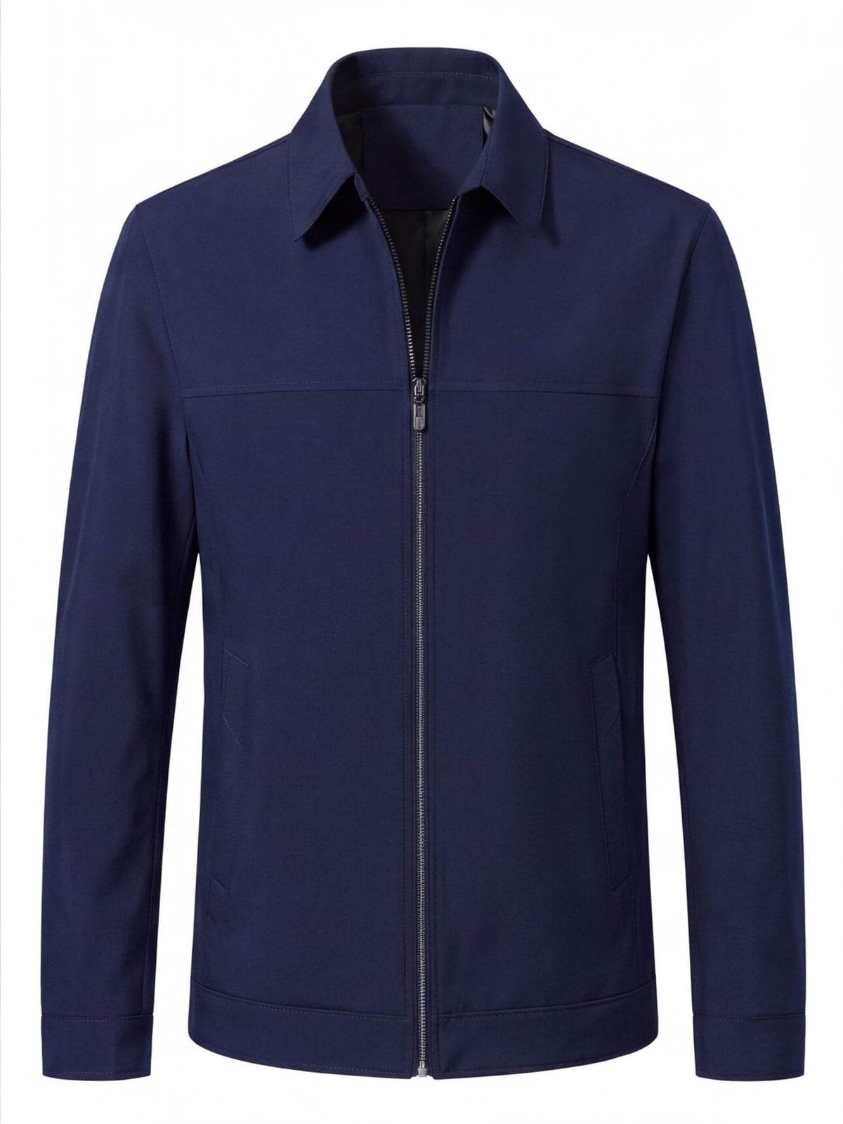 Business Casual Zip Work Jacket