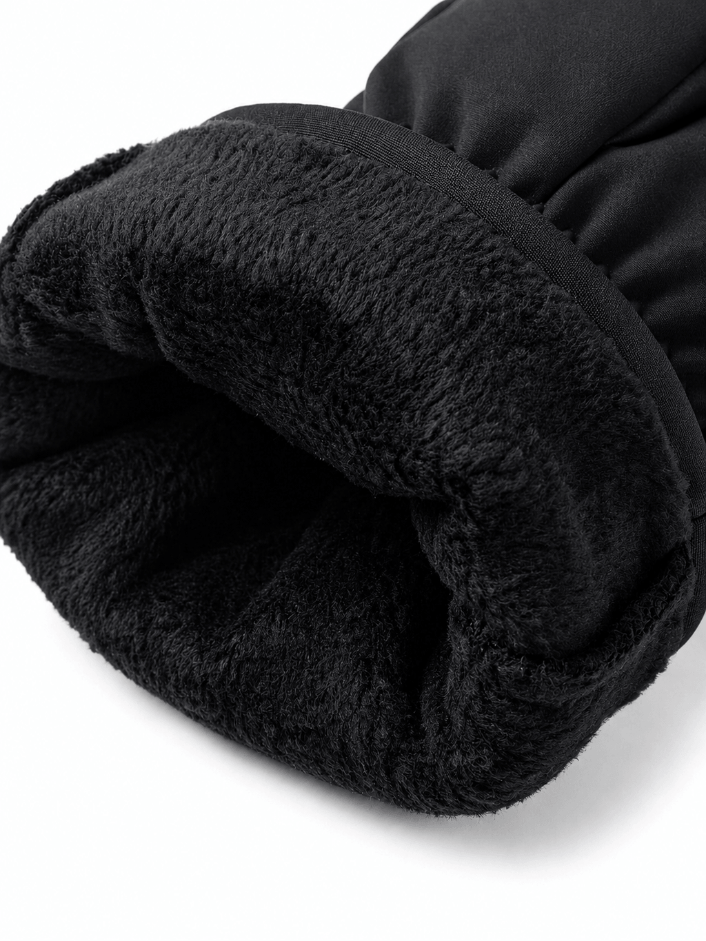 Plush-Lined Windproof Touchscreen Winter Work Gloves