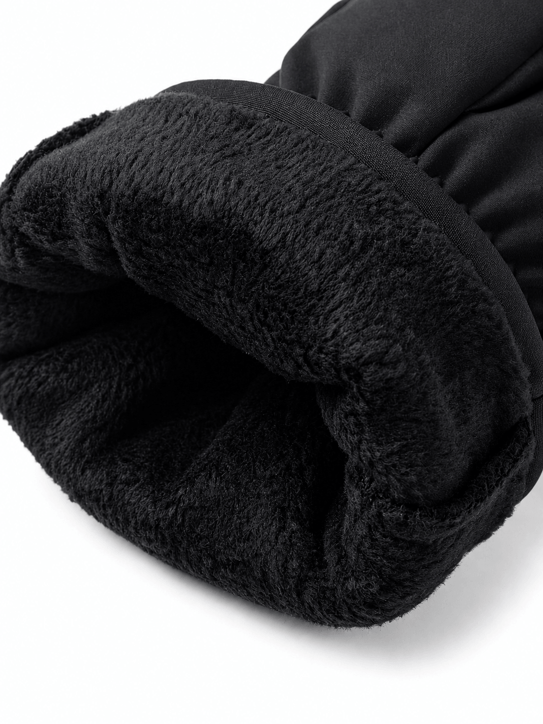Plush-Lined Windproof Touchscreen Winter Work Gloves
