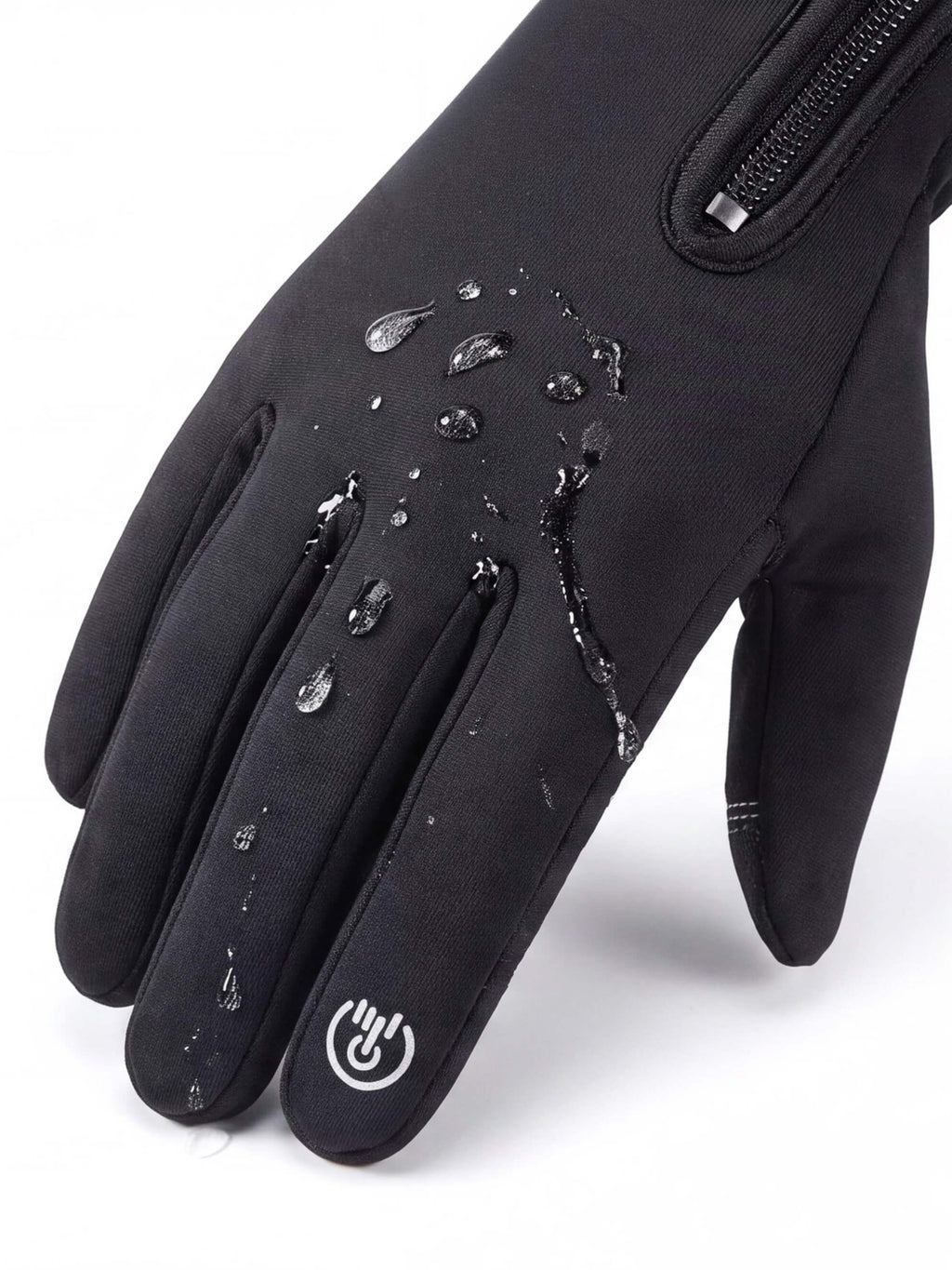 Water-Resistant Thermal Touchscreen Work Gloves