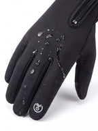 Water-Resistant Thermal Touchscreen Work Gloves