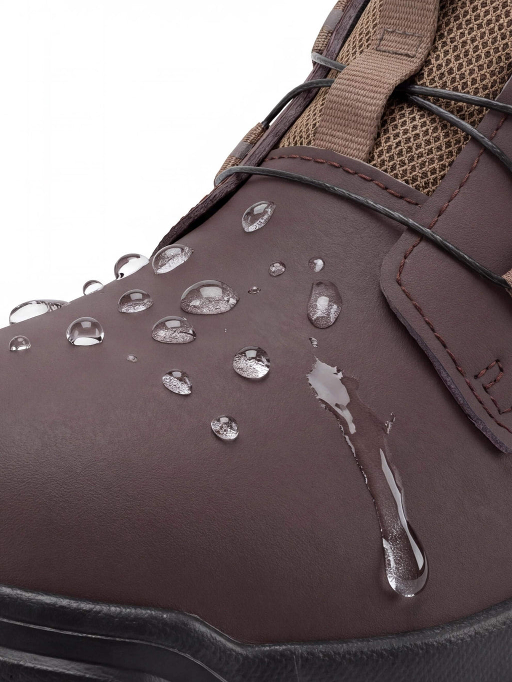 Rotating-Button Steel-Toe Anti-Puncture Work Shoes