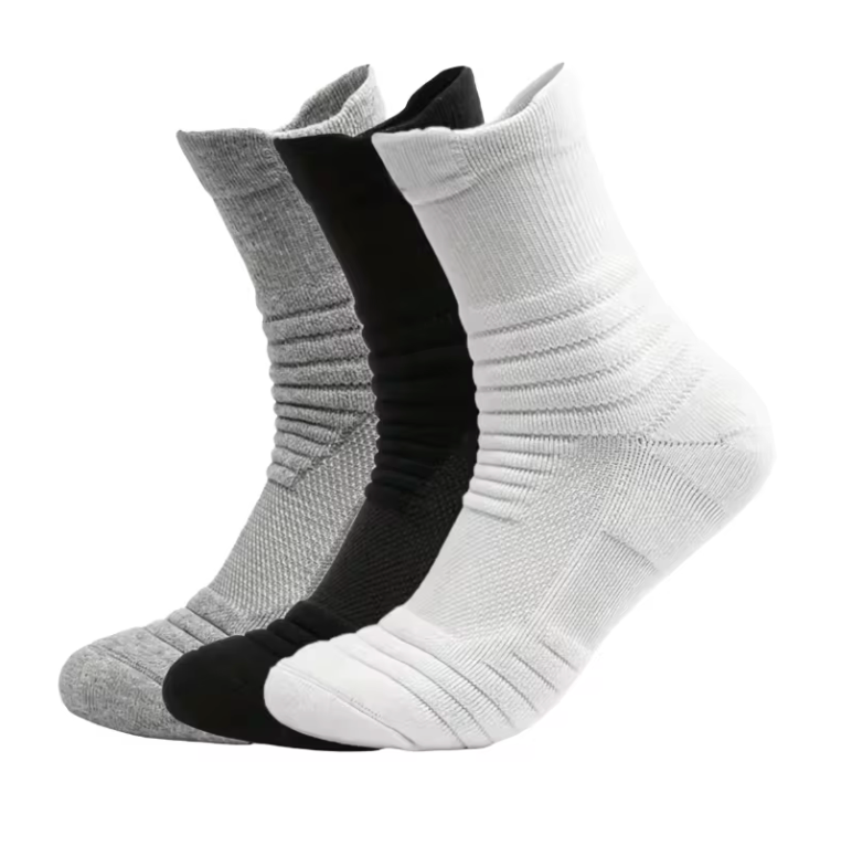 Breathable Cushioned Work Socks for Long Shifts